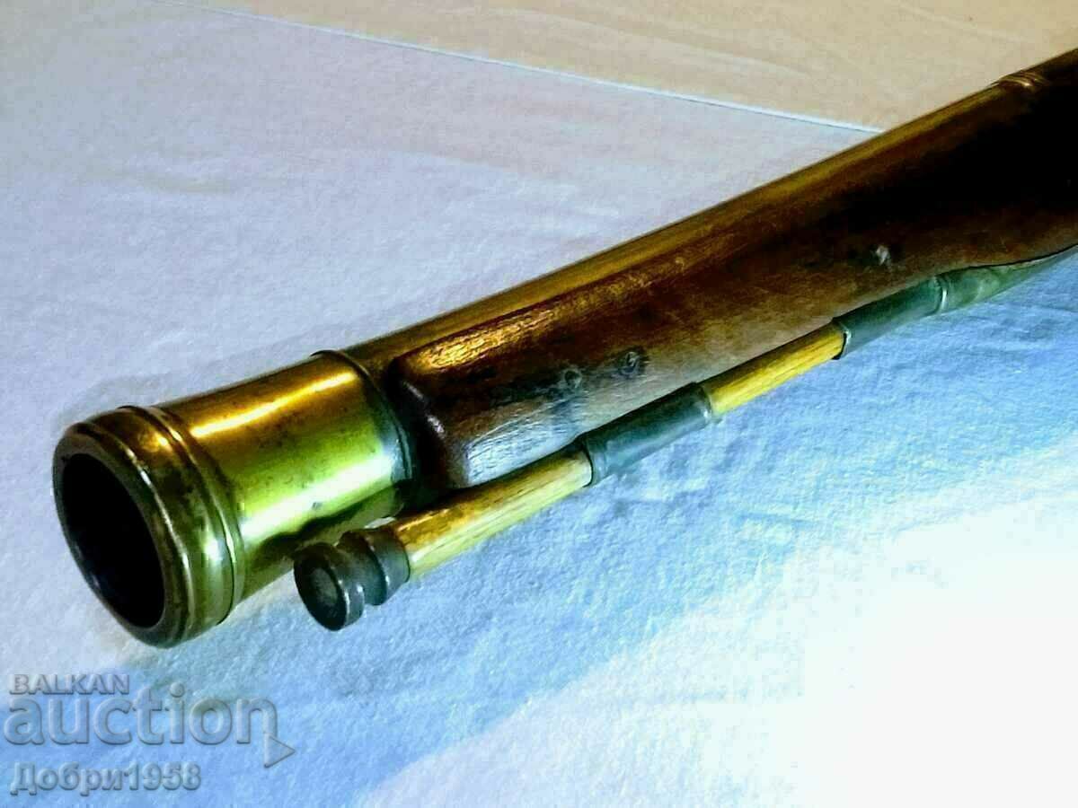 Flintlock Cannon, "Trombone" Type - 9 Flintlock Cannon, "Trombone" Type - 9
