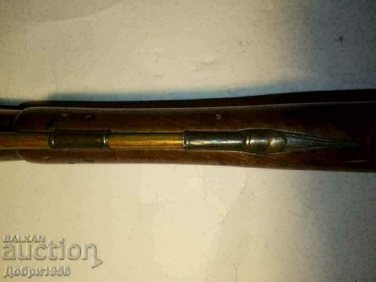 PUȘCĂ CU CREMENE TIP "TROMBON" - 10 PUȘCĂ CU CREMENE TIP "TROMBON" - 10