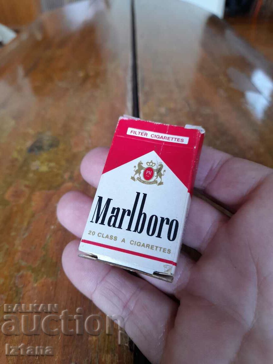 Cutie de chibrituri veche, chibrituri Marlboro