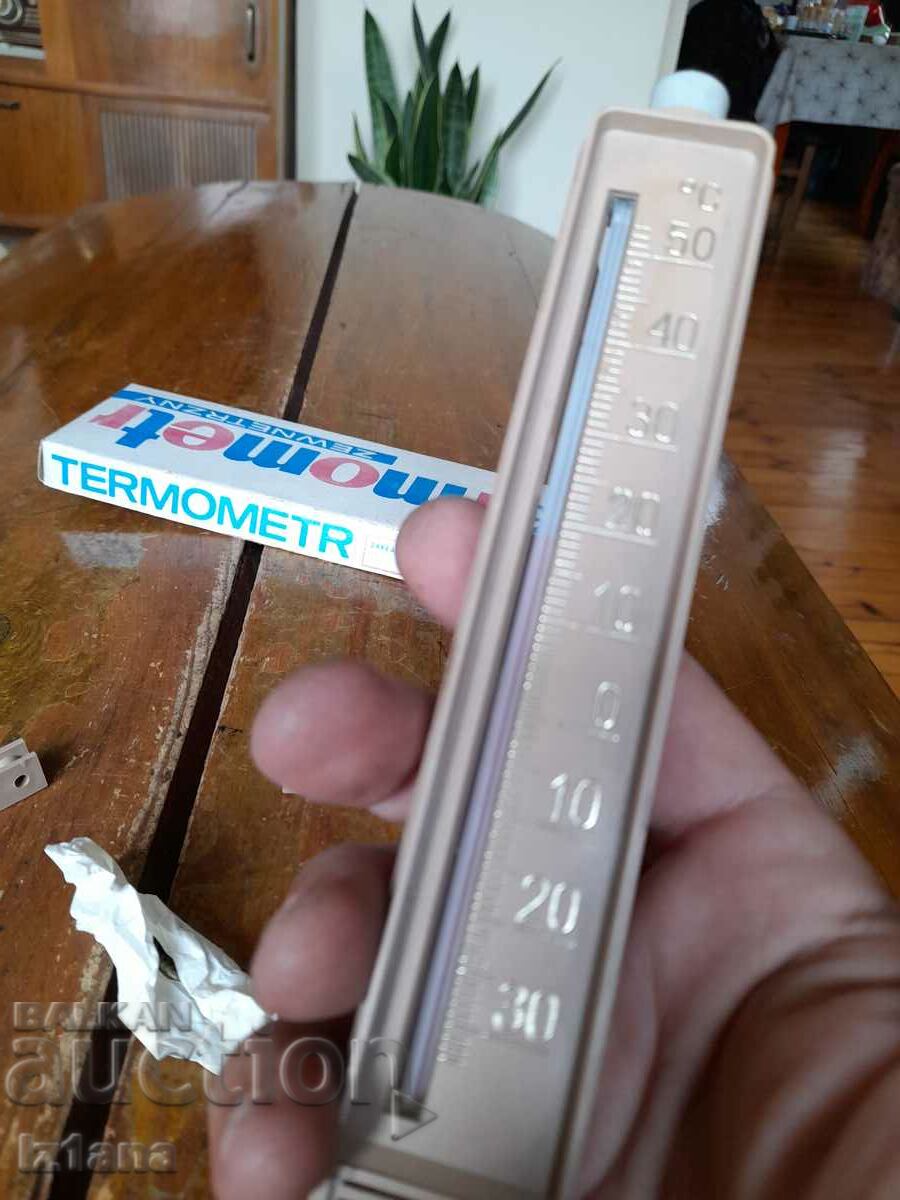 Παράδοση Παλιό θερμόμετρο δωματίου Παράδοση Παλιό θερμόμετρο δωματίου