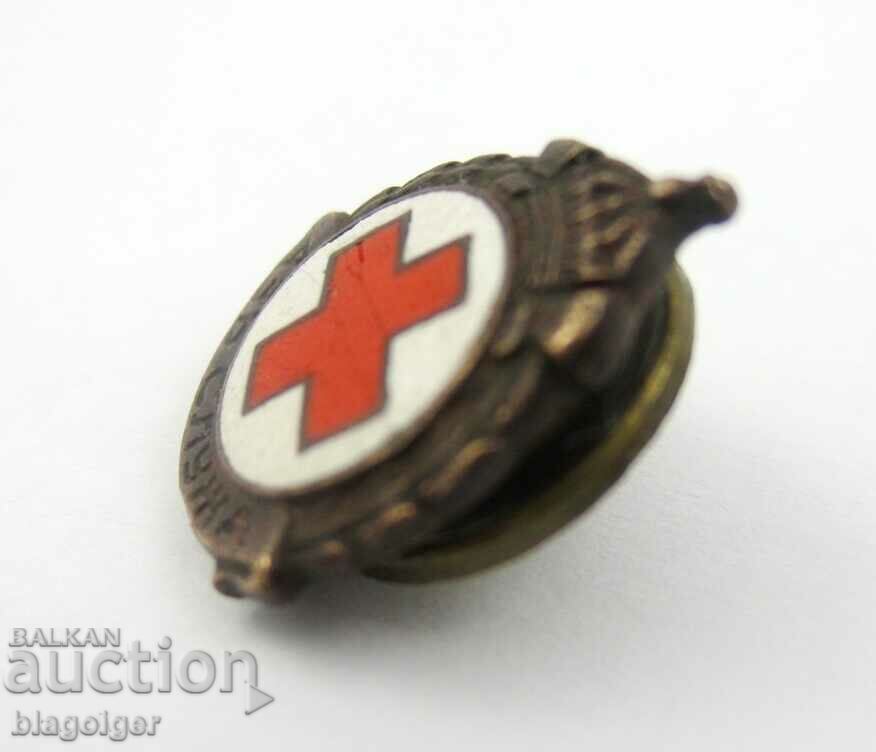 Auction Royal Badge-Red Cross-I Serve-Rare Badge-Screw Auction Royal Badge-Red Cross-I Serve-Rare Badge-Screw