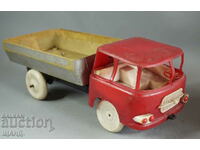 Old SOC. Bulgarian plastic toy truck