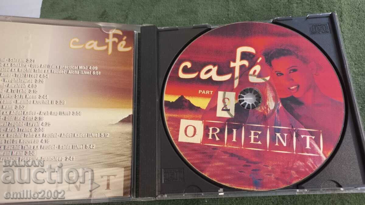 Audio CD Cafe orient with price 2.99 BGN | € 1.53 Audio CD Cafe orient with price 2.99 BGN | € 1.53