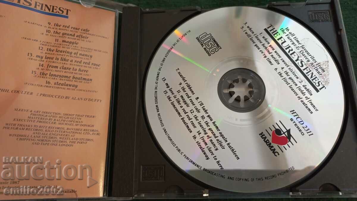 Аудио CD The Fureysfinest с цена € 0.99 | 1.94 лв.