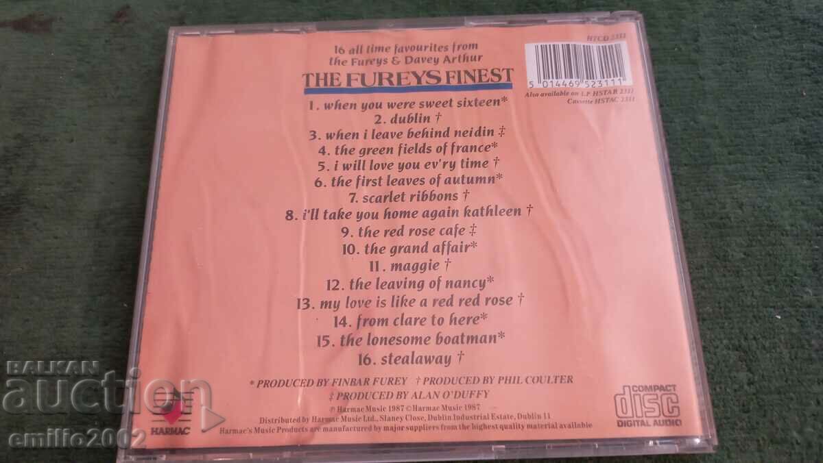 Auction  The Fureysfinest Audio CD