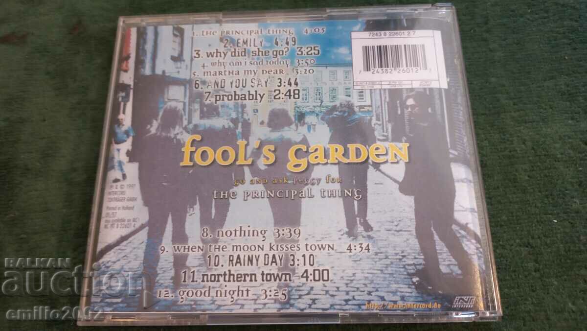 Δημοπρασία Audio CD Fools garden Δημοπρασία Audio CD Fools garden