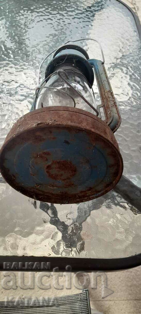 Old gas lantern with strong glass with price 20.00 BGN | € 10.23