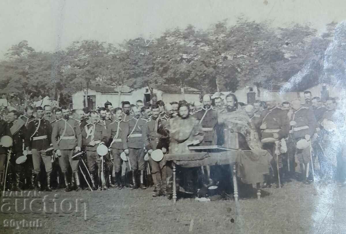 Παράδοση Παλιά φωτογραφία ανώτεροι στρατιωτικοί, ιερείς, λειτουργία, όρκος... Παράδοση Παλιά φωτογραφία ανώτεροι στρατιωτικοί, ιερείς, λειτουργία, όρκος...