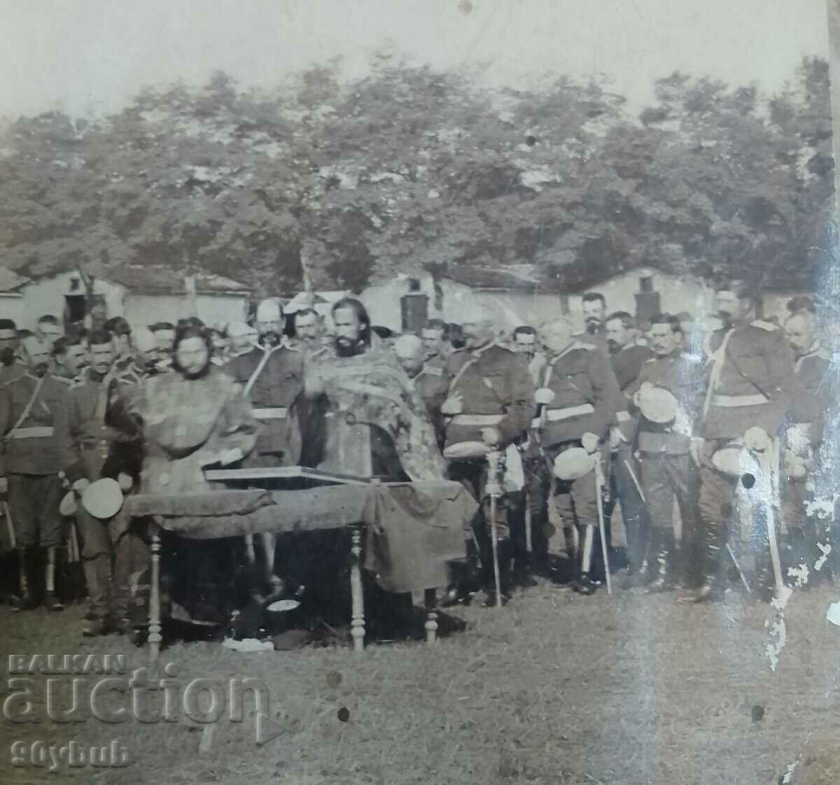 Παλιά φωτογραφία ανώτεροι στρατιωτικοί, ιερείς, λειτουργία, όρκος... - 5 Παλιά φωτογραφία ανώτεροι στρατιωτικοί, ιερείς, λειτουργία, όρκος... - 5