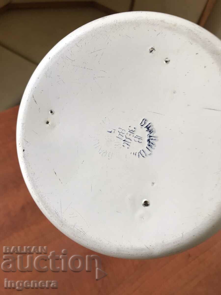 Auction ENAMELED DISH BOILER FROM SOTSA-BULGARIA Auction ENAMELED DISH BOILER FROM SOTSA-BULGARIA