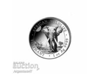 NOU!!! ARGINT 1 OZ 2025 SOMALIA - ELEFANT