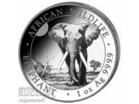 ΝΕΟΣ!!! SILVER 1 OZ 2025 SOMALIA - SOMALI ELEPHANT