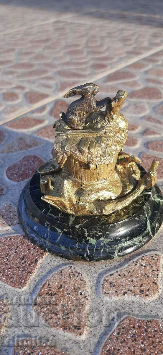 Licitație Călimară din bronz Licitație Călimară din bronz