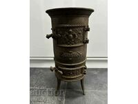 Old cast iron stove