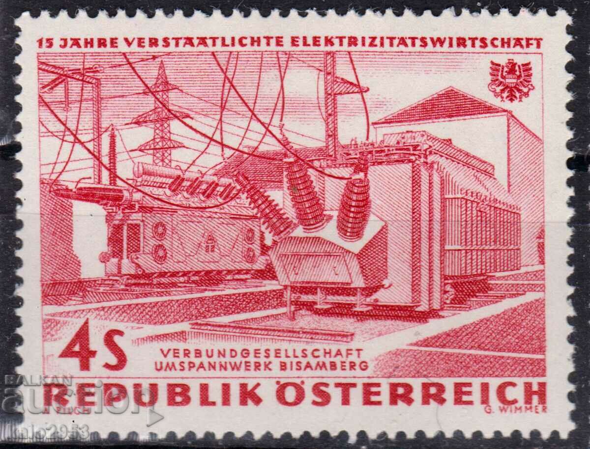 Austria-1962-15 ani de la nationalizarea industriei electrice, MNH