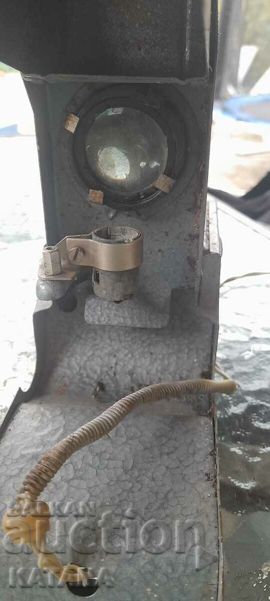 Old projector, slide "PIONEER" - 5 Old projector, slide "PIONEER" - 5