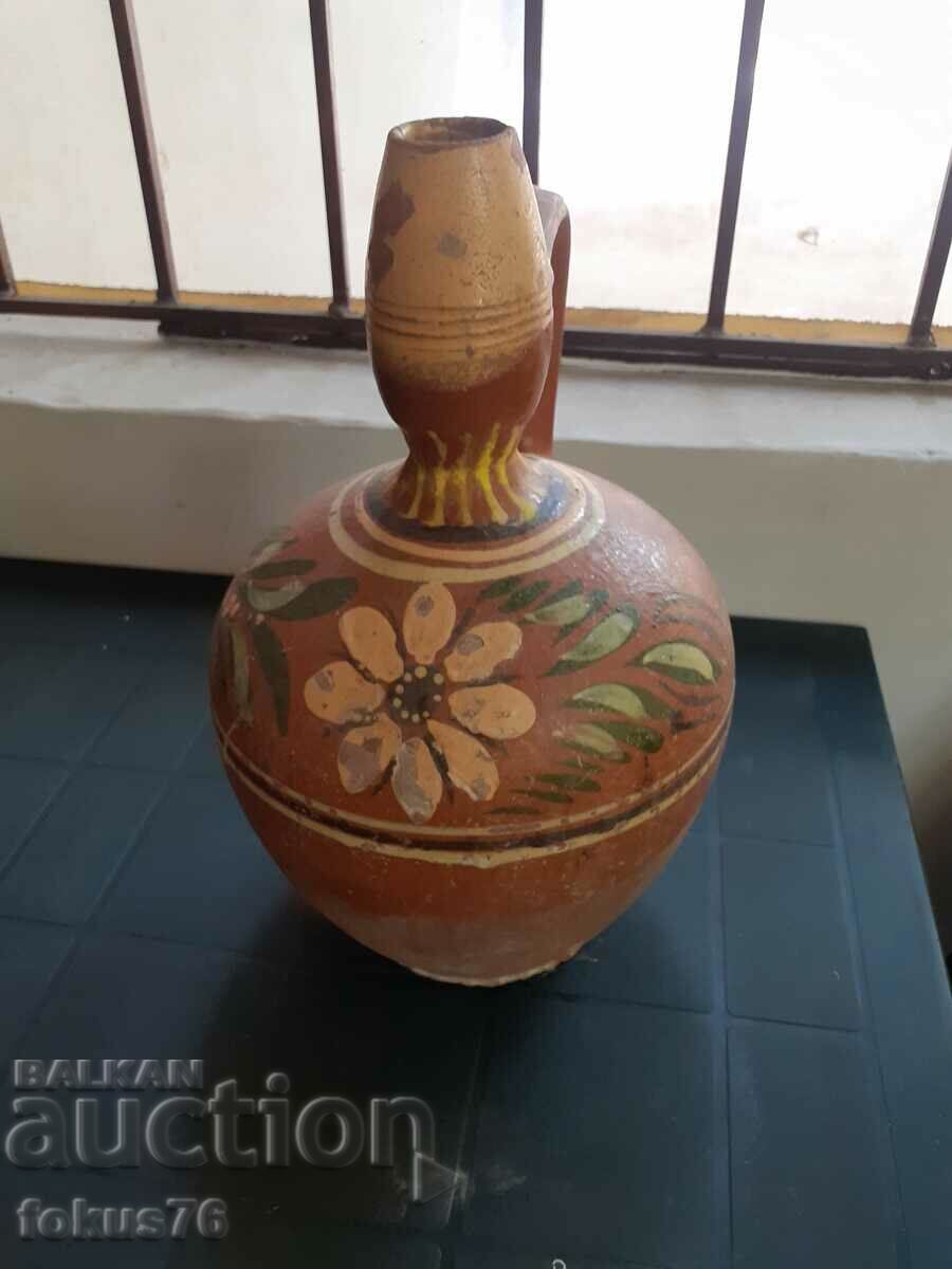 Old Painted Pitcher Pottery with price 79.00 BGN | € 40.39 Old Painted Pitcher Pottery with price 79.00 BGN | € 40.39