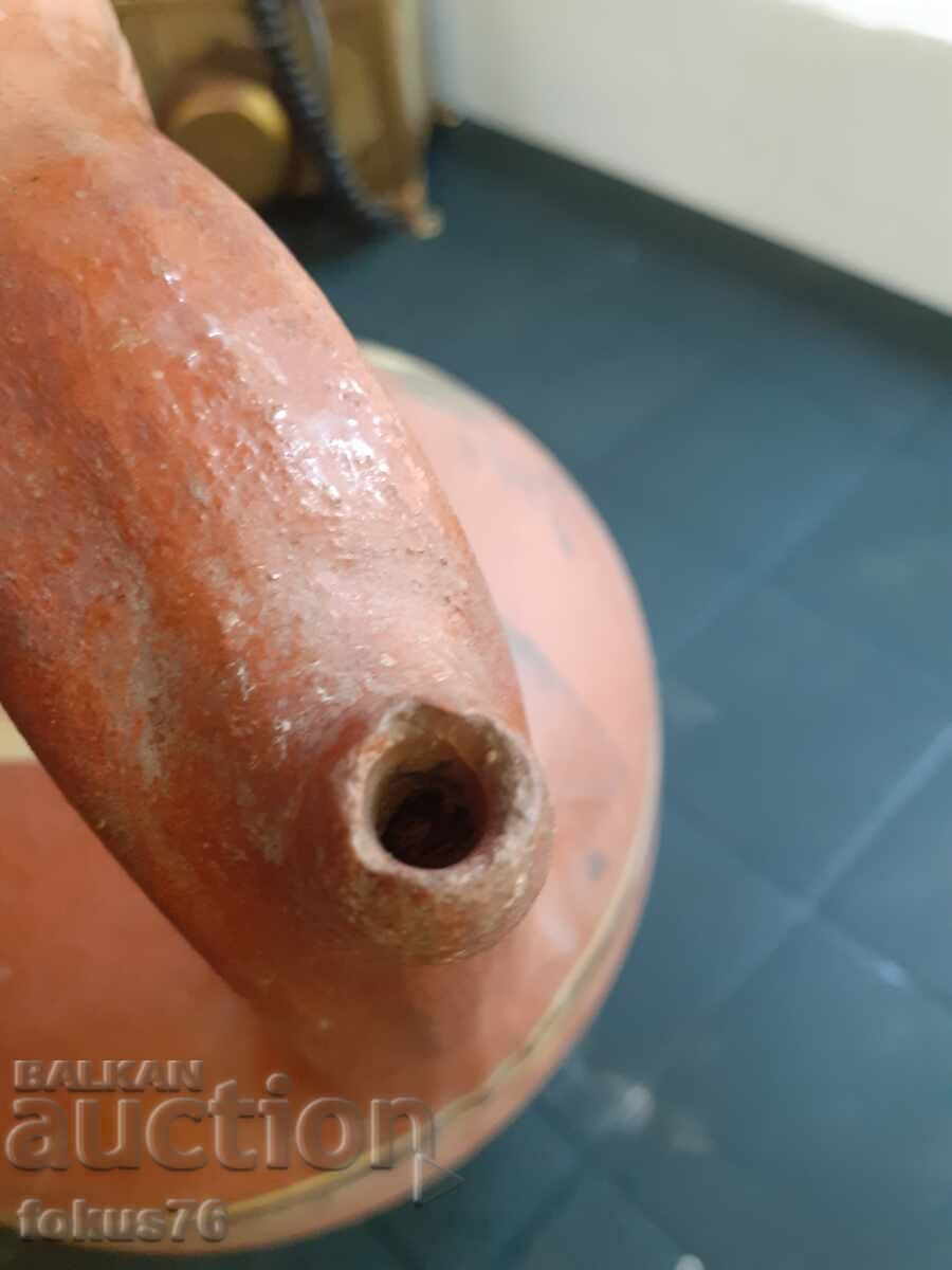 Old Painted Pitcher Pottery - 6 Old Painted Pitcher Pottery - 6