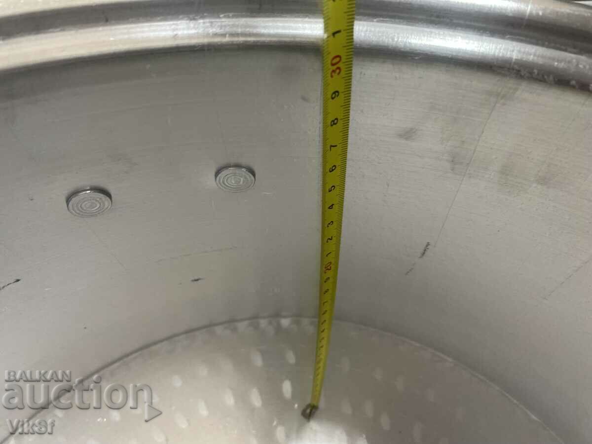 Aluminum /Arabian/ cauldron 115 l. - 6