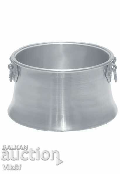 Aluminum /Arabian/ cauldron 115 l.