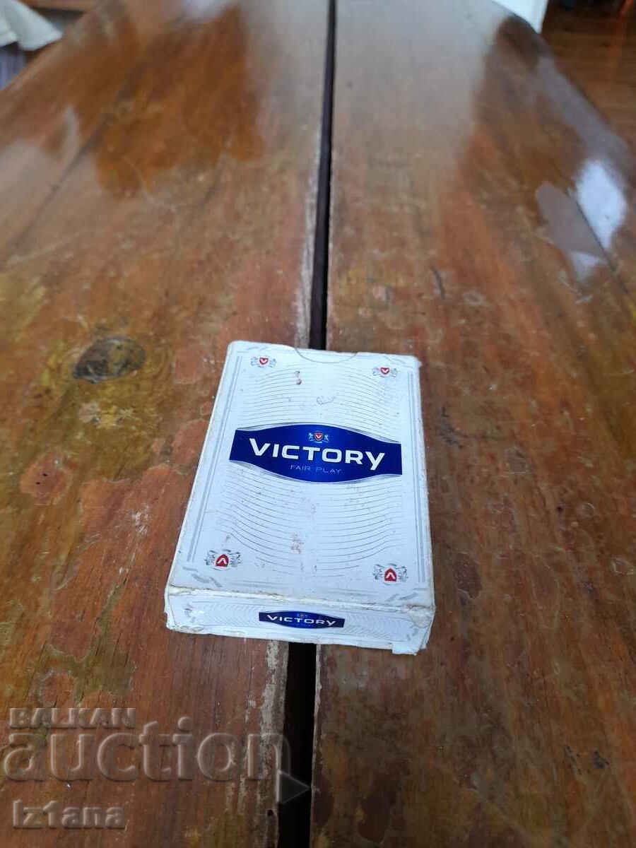 Old Victory playing cards