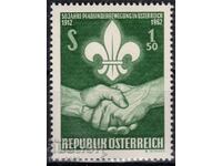 Австрия-1962-50 г.скаутско движение,MNH