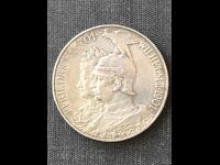 Germany 5 Marks 1901 Prussia Frederick I Wilhelm II Silver