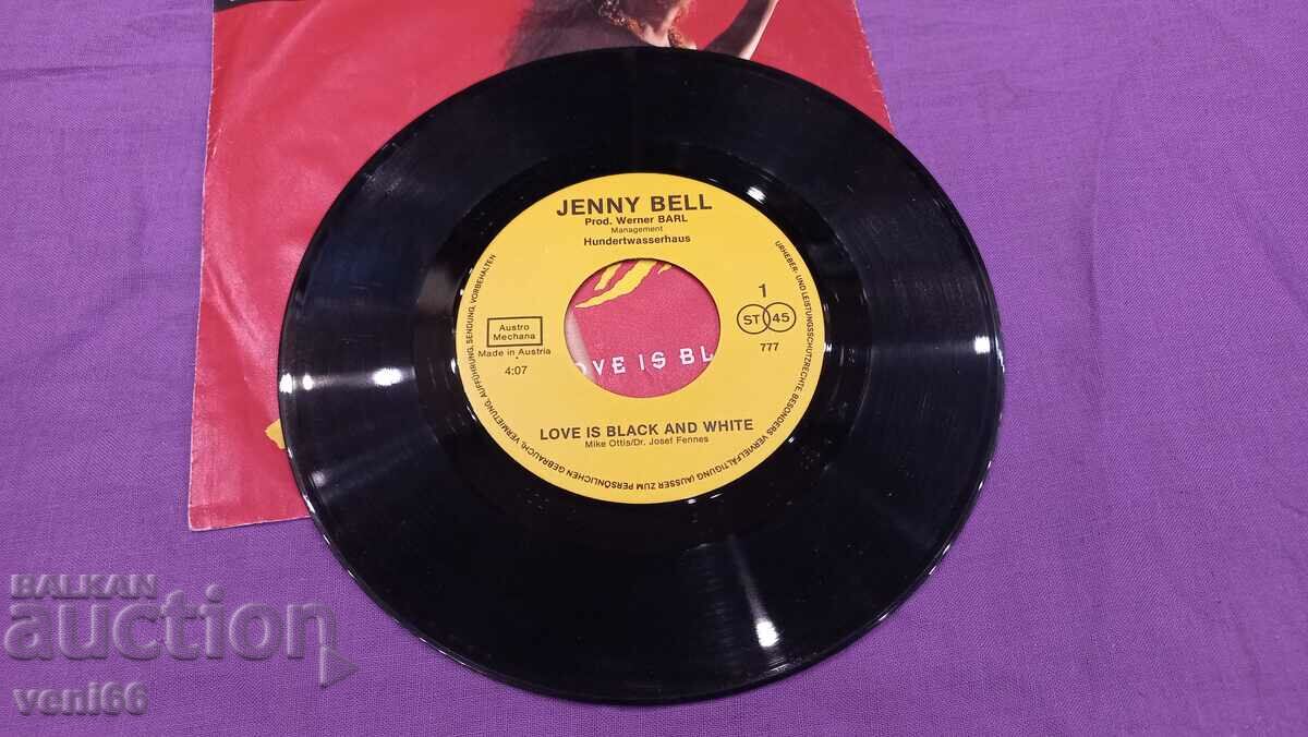 Disc de gramofon de format mic Jenny Bell cu preț 2.00 BGN | € 1.02 Disc de gramofon de format mic Jenny Bell cu preț 2.00 BGN | € 1.02