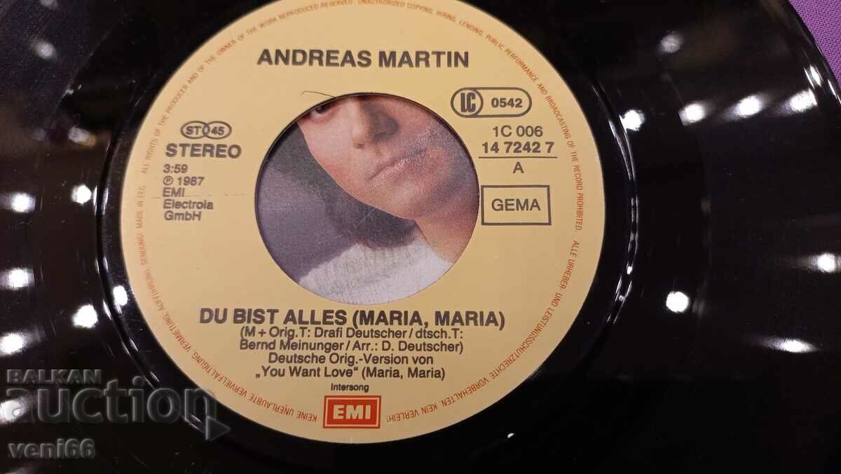 Auction Gramophone record small format Andreas Martin Auction Gramophone record small format Andreas Martin