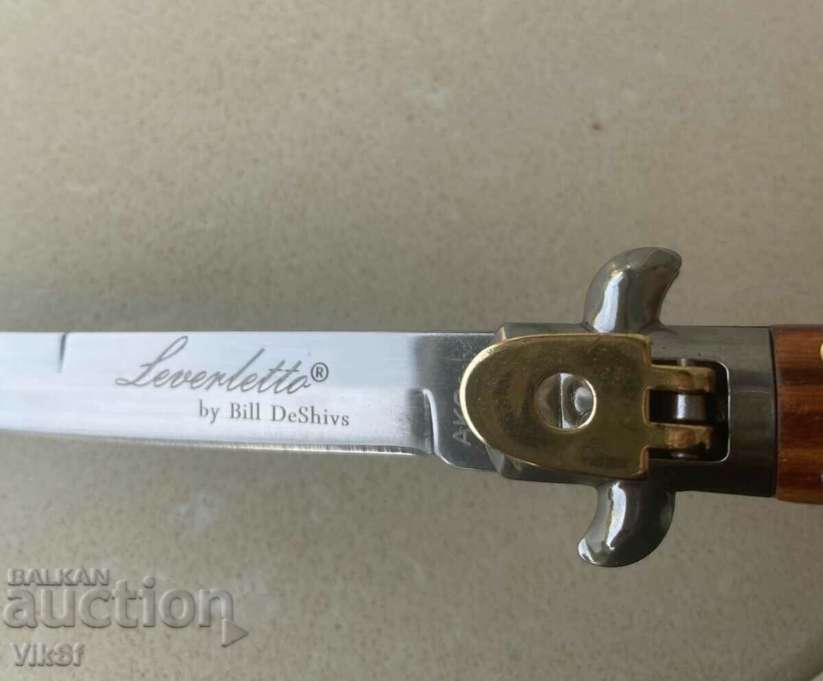 Italian leverlettoAkc automatic knife - 100x240 mm with price 31.50 BGN | € 16.11