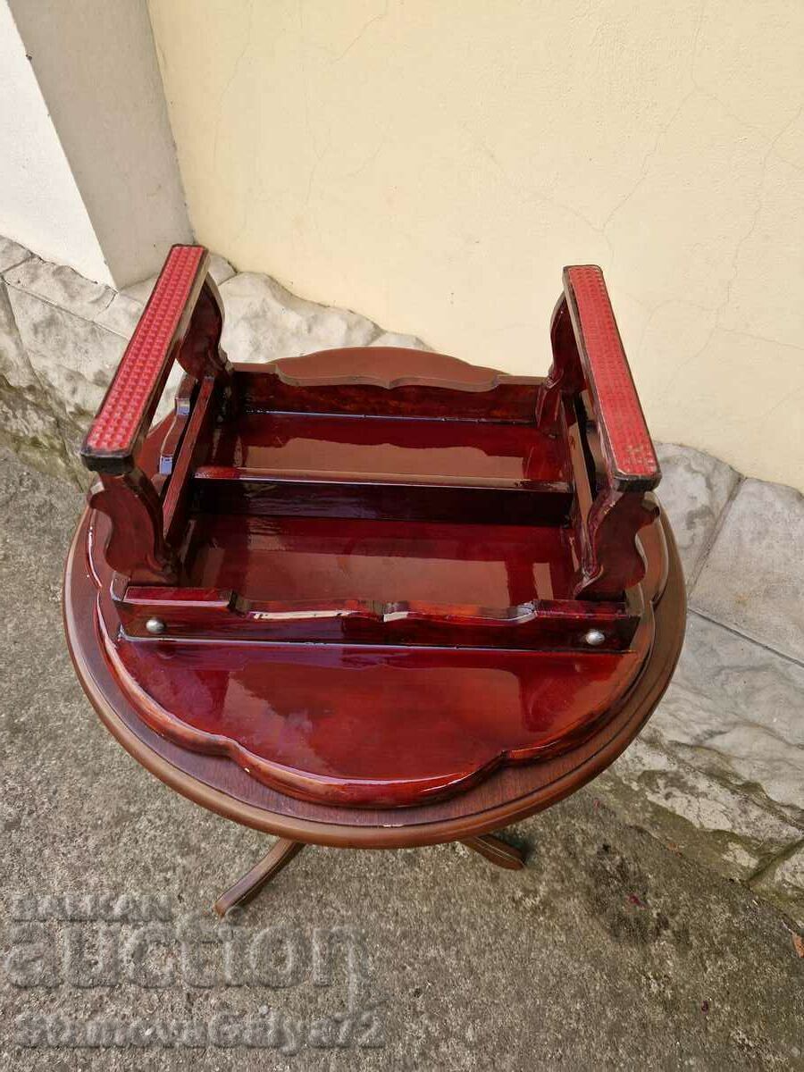 Antique Korean mother-of-pearl inlaid side table - 6 Antique Korean mother-of-pearl inlaid side table - 6
