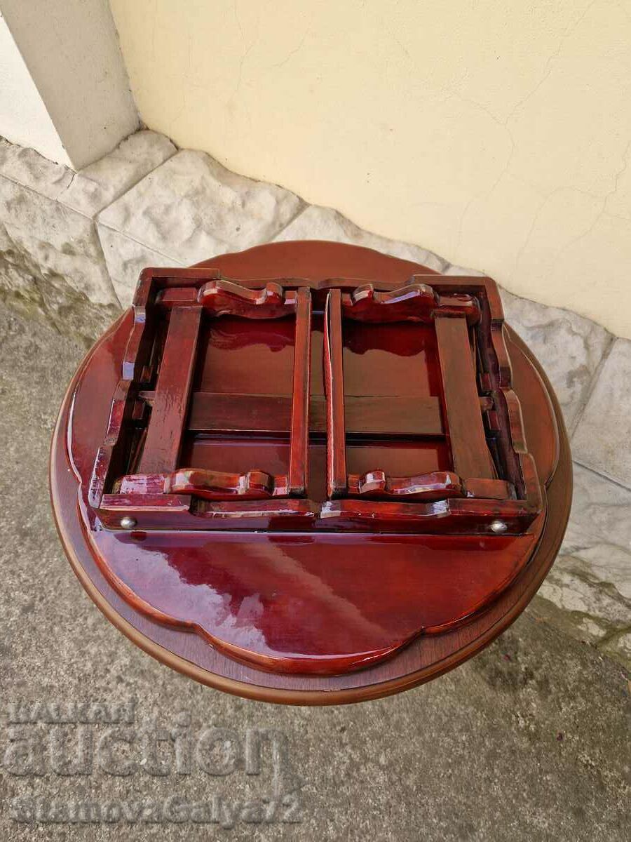 Antique Korean mother-of-pearl inlaid side table - 7 Antique Korean mother-of-pearl inlaid side table - 7