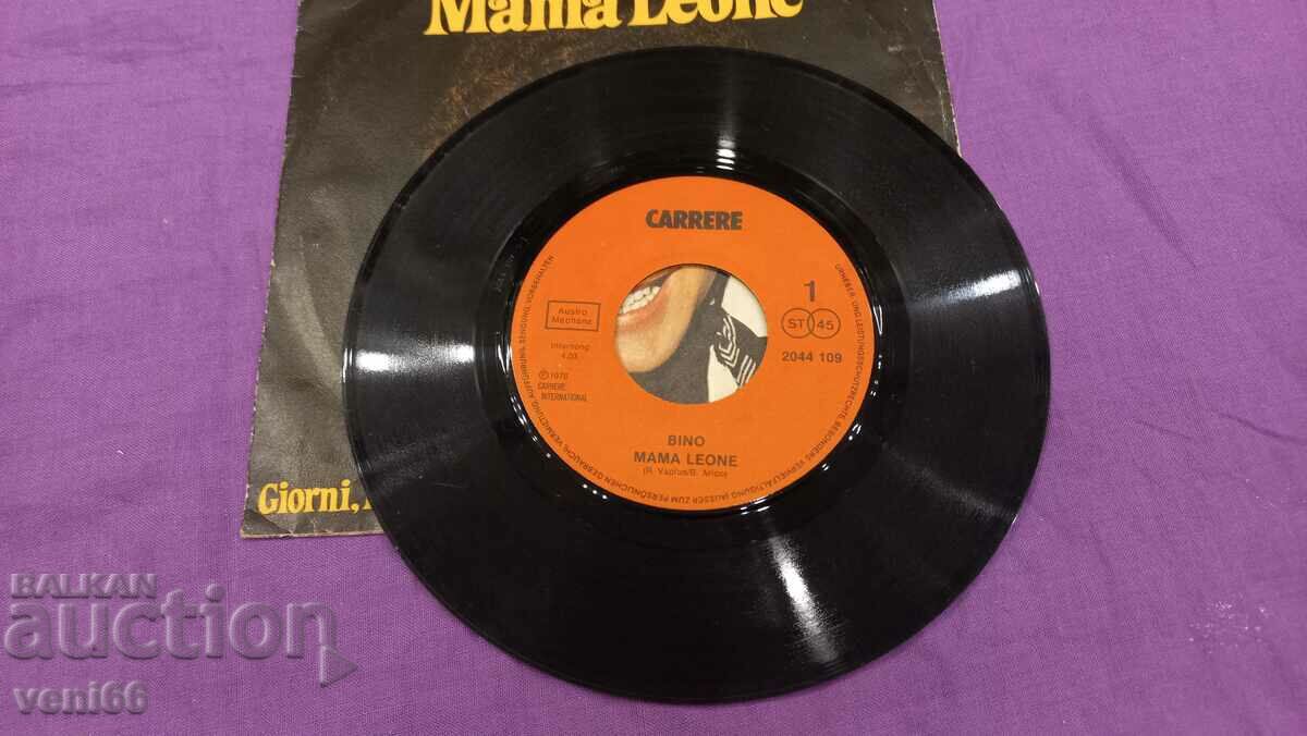 Грамофонна плоча малък формат Mama Leone с цена 2.00 лв. | € 1.02 Грамофонна плоча малък формат Mama Leone с цена 2.00 лв. | € 1.02