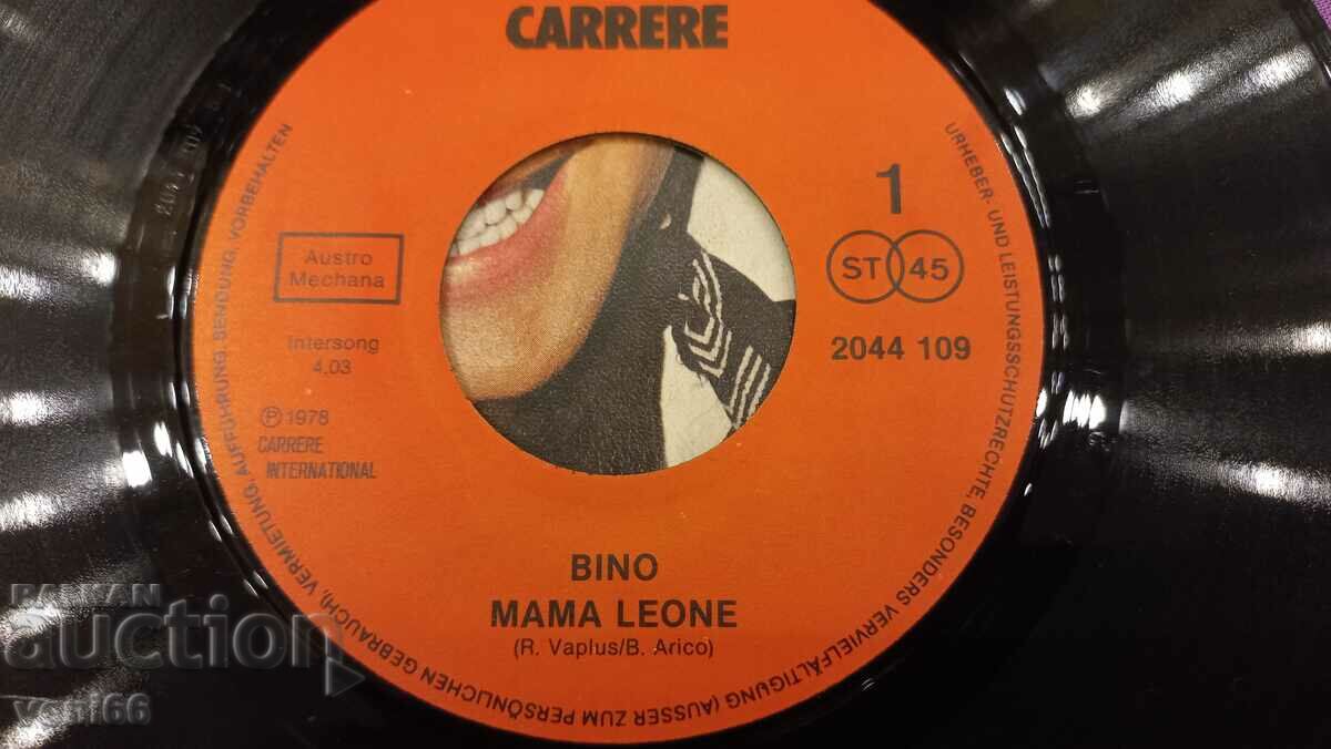 Аукцион Грамофонна плоча малък формат Mama Leone Аукцион Грамофонна плоча малък формат Mama Leone