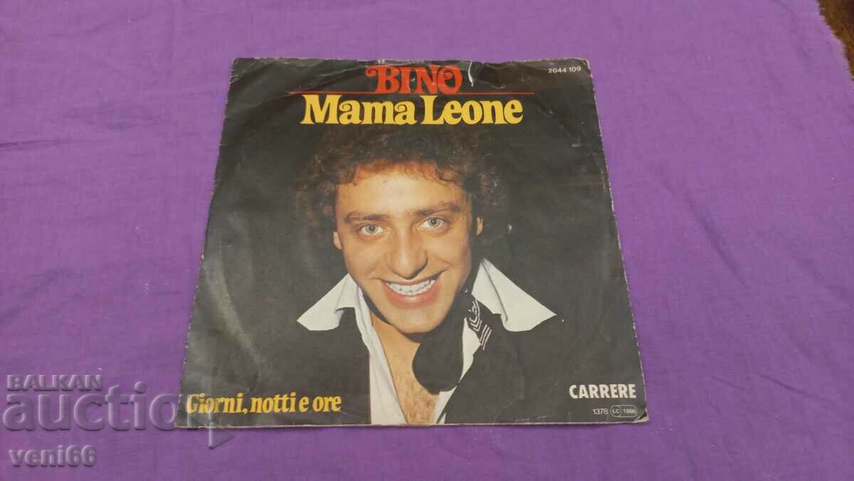 Gramophone record small format Mama Leone