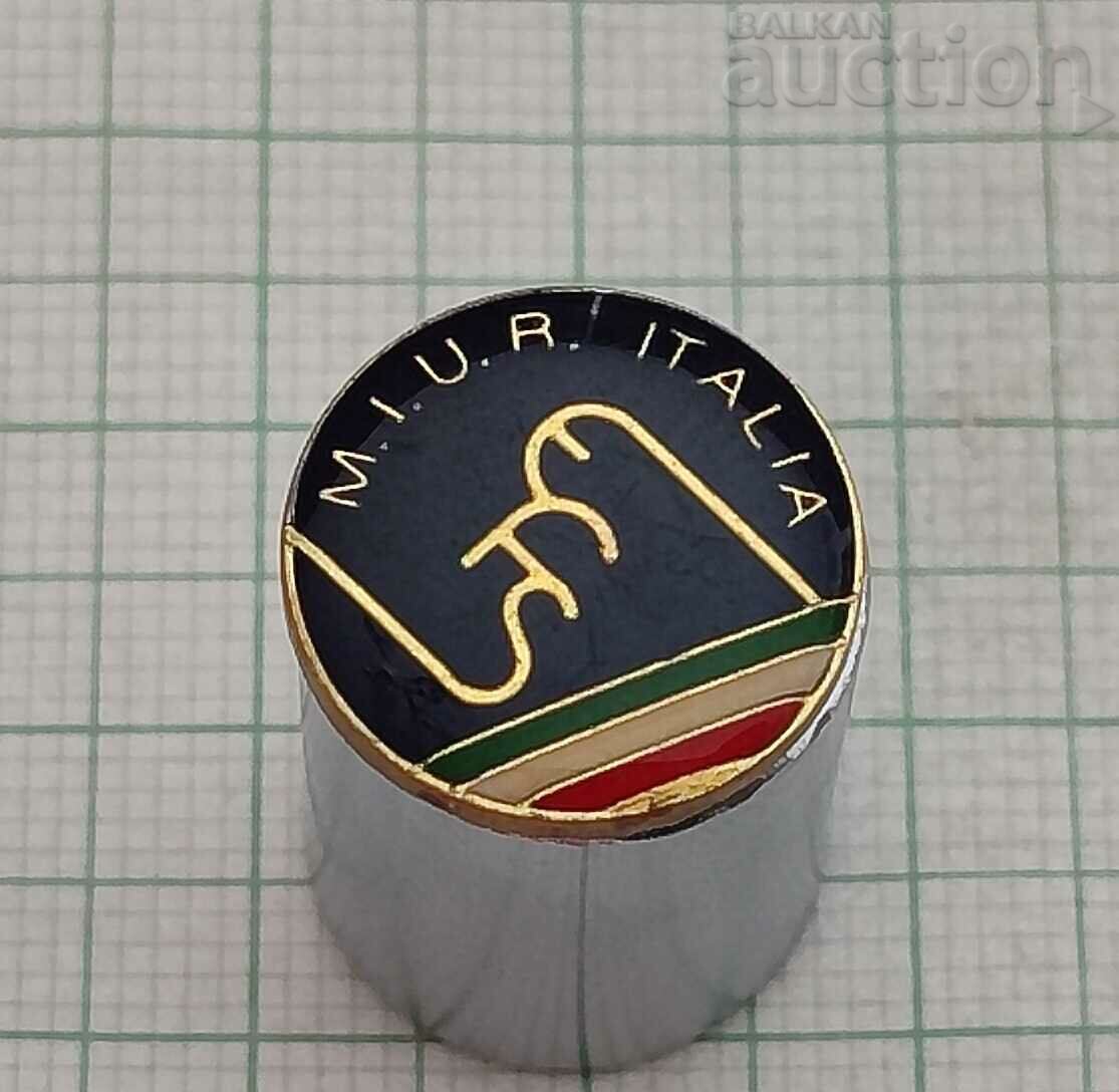 M.I.U.R. ITALIA EDUCATION BADGE PIN