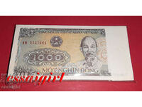 VIETNAM 1000 DONG 1988 PACHET 100 NECIRCULAT