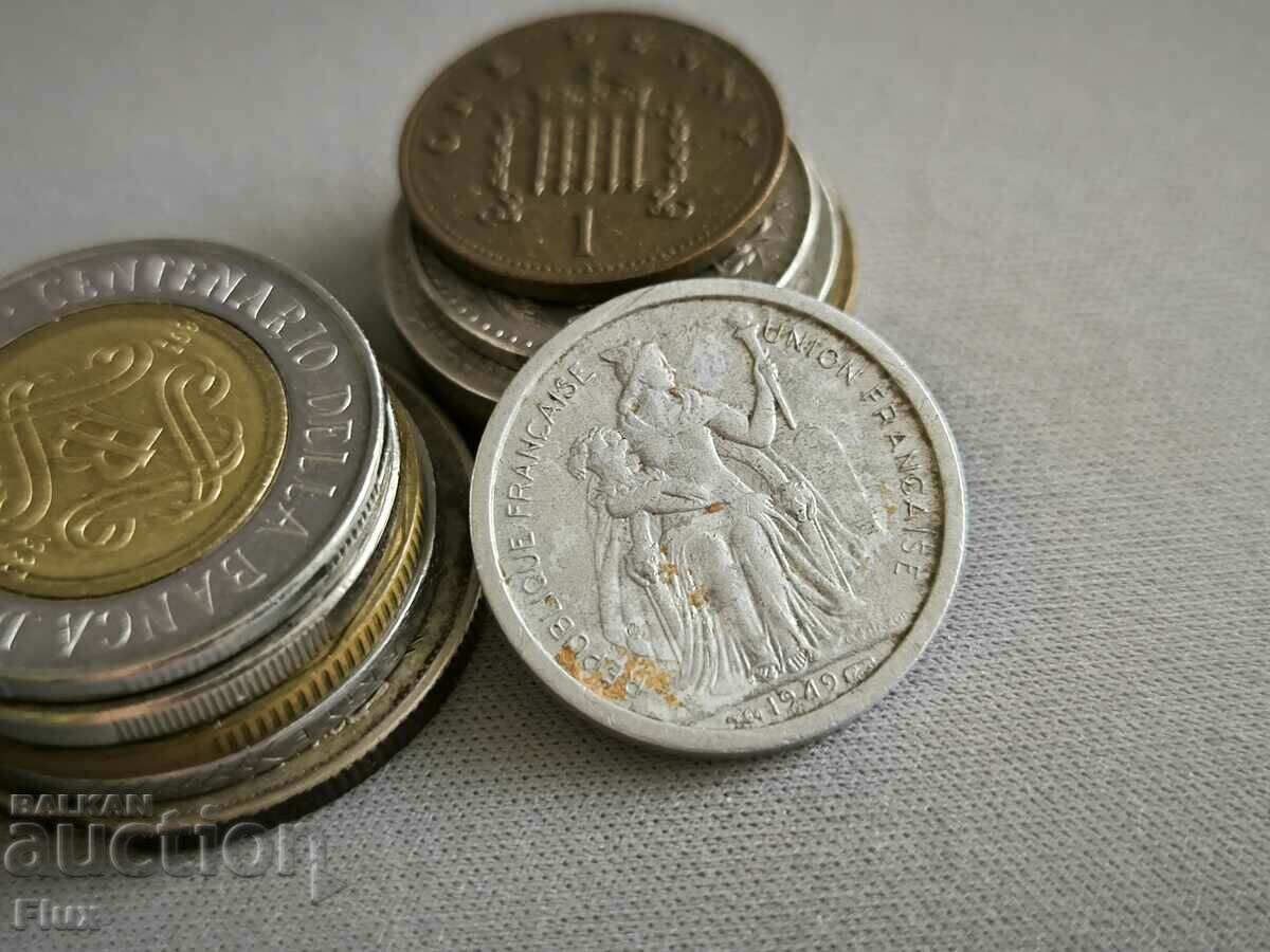 Coin - New Caledonia - 1 Franc | 1949 with price 5.50 BGN | € 2.81