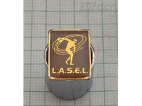 L.A.S.E.L. SPORT STUDENTS LUXEMBURG LOGO BADGE PIN