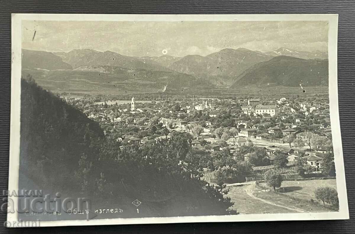 4547 Kingdom of Bulgaria Samokov general view Paskov 1941