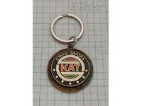 KAT OLD TAN OLD KEY HOLDER