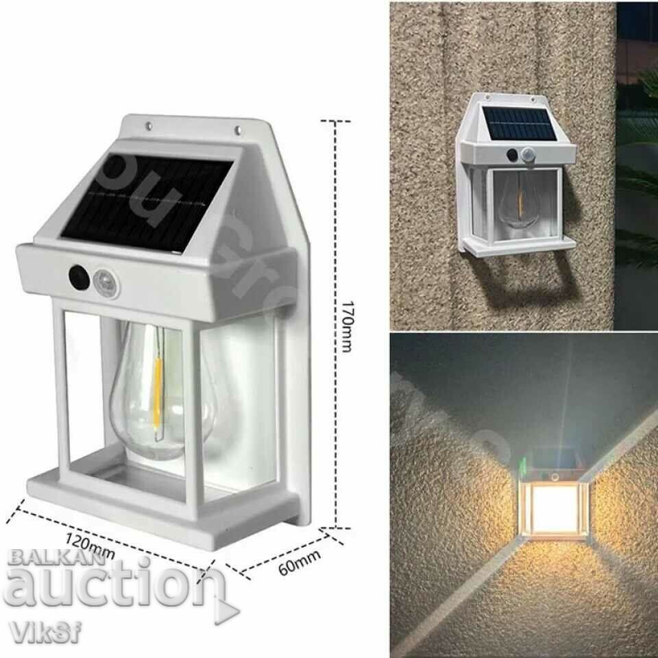 Delivery of Solar wall lamp Solar with sensor and 3 modes Delivery of Solar wall lamp Solar with sensor and 3 modes