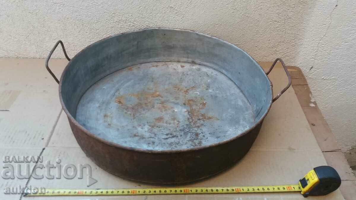 OLD METAL TRAY