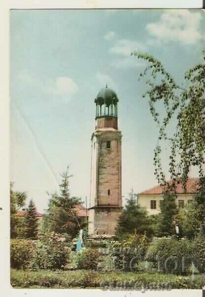 Card Bulgaria Razgrad Clock Tower*