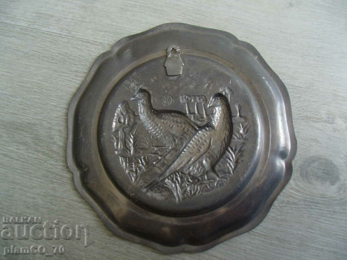 No.*7689 old metal / tin panel - 5