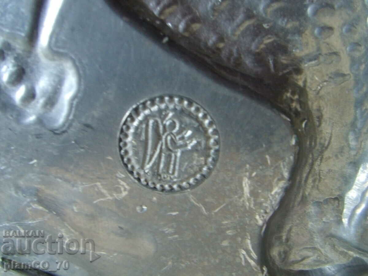 No.*7689 old metal / tin panel - 6