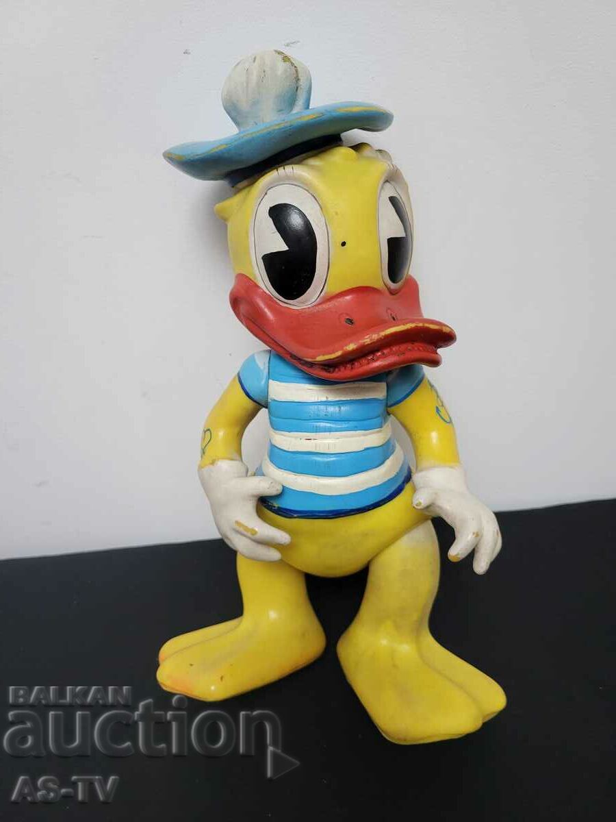 Rubber toy Donald Duck