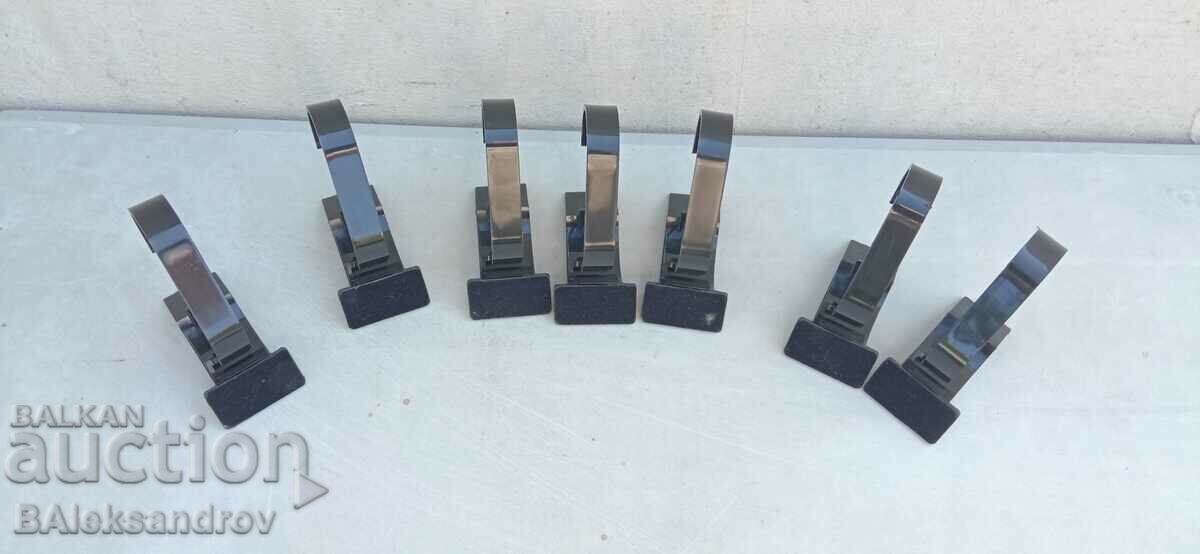 Auction Stands for watches and bracelets, black Auction Stands for watches and bracelets, black