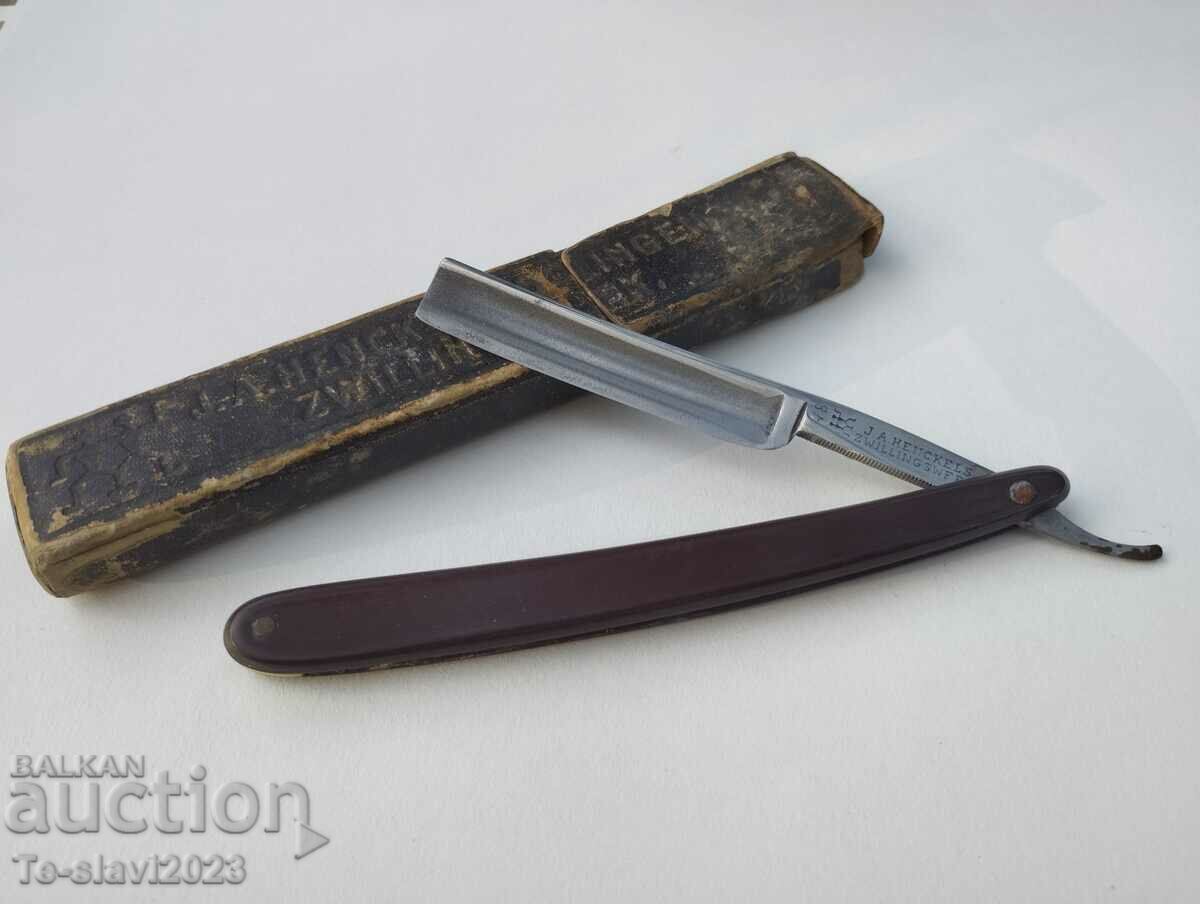 Old German razor - Solingen, box