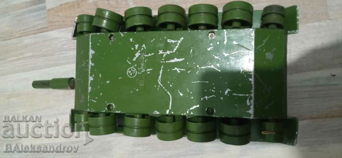 Old huge metal tank USSR - 7 Old huge metal tank USSR - 7